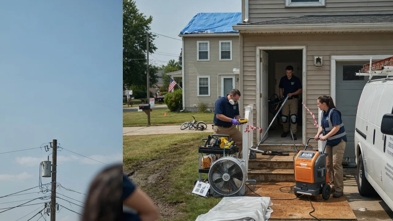 Water Damage Repair in Tescott, KS near me
